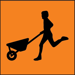 Wheelbarrow race Symbolic | MMS-EVE-8