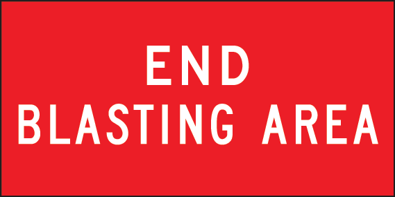 End blasting area | MMS-TER-2