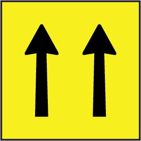 Both lanes open Symbolic | MMS-POS-5