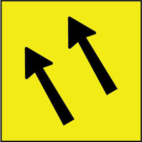 Lane status L/R Symbolic | MMS-POS-14