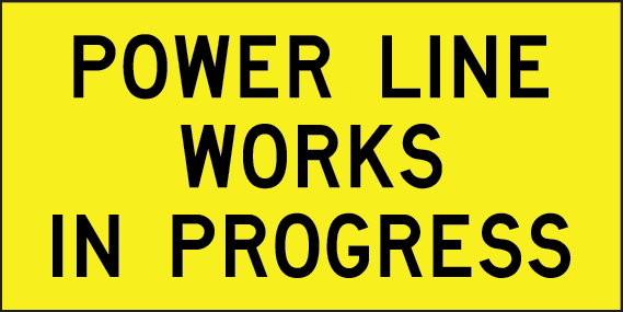 Power line works in progress | MMS-ADV-25