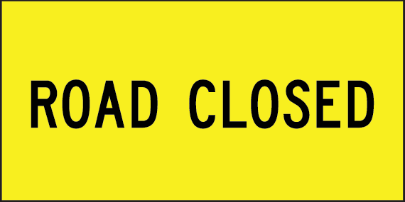 Road closed | MMS-ADV-32