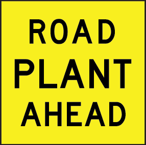 Road plant ahead | MMS-ADV-34