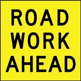 Road work ahead | MMS-ADV-38