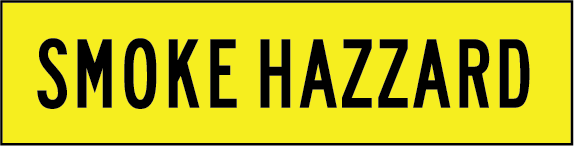 Smoke hazard | MMS-ADV-78