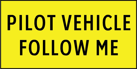 Pilot vehicle follow me | MMS-ADV-100
