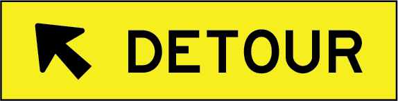 Detour (diagonal left) | MMS-DIV-8