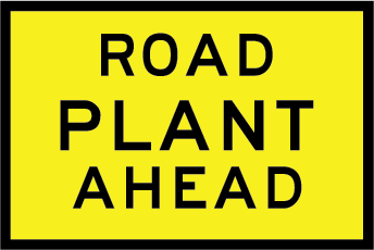 Road plant ahead | T1-3-1