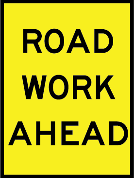 Road work ahead | T1-31