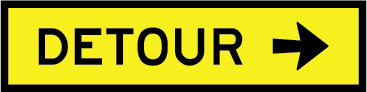 Detour Right | T5-1(R)
