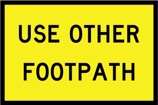 Use other footpath | T8-3