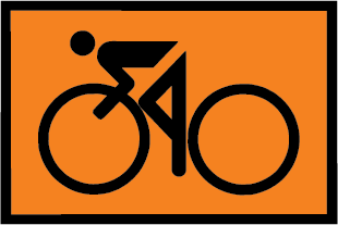 Cyclist Symbolic | MR-TAW-27
