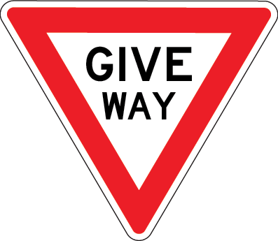 Give Way | R1-2