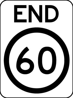 End Speed Limit | R4-12