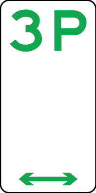 Three Hour Parking | R5-3