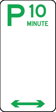 10 Minute Parking | R5-14
