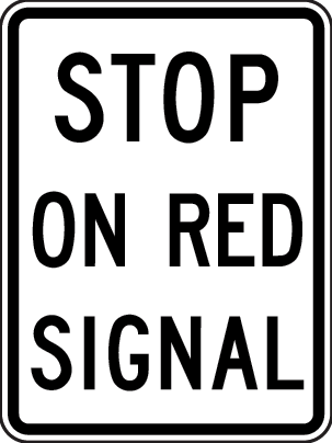 Stop On Red Signal | R6-9