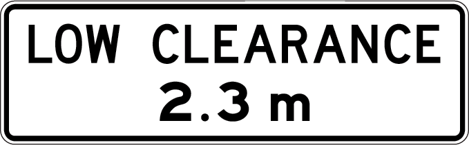 Low Clearance 2.3 m | R6-11