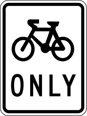 Bicycle Only | R8-1