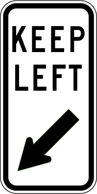 Keep Left | MR-RD-6