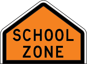 Supplementary Plate to Enhance School Zone Signs | MR-RS-17
