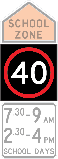 Variable Speed Limit Sign | MR-RS-23