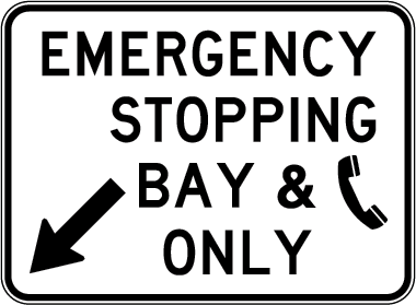 Emergency Stopping Bay And Phone Only | MR-RPK-19