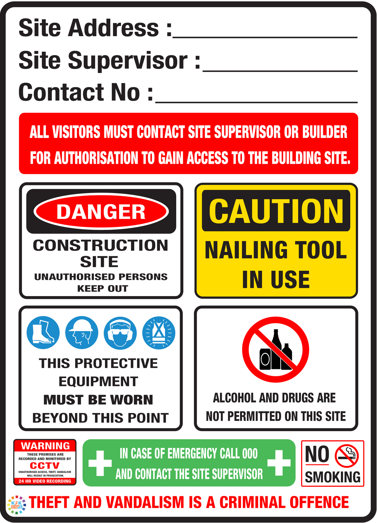 Custom signage solution