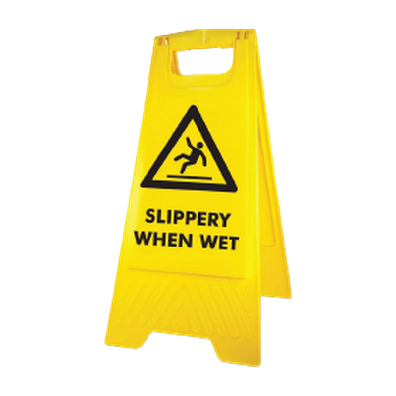 Slippery Floor Sign
