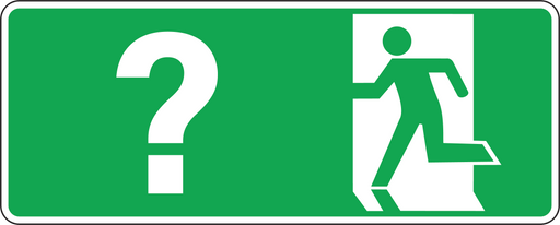 Custom exit sign