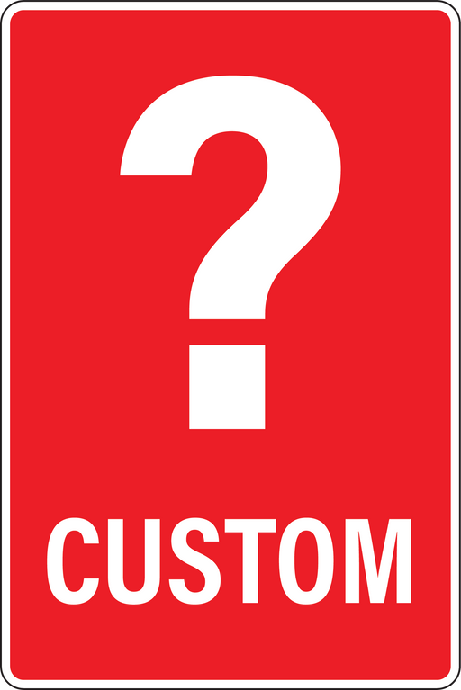 Custom fire sign
