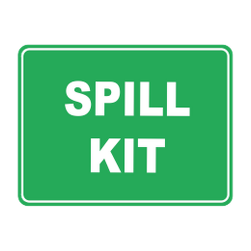 Spill Kit Sign